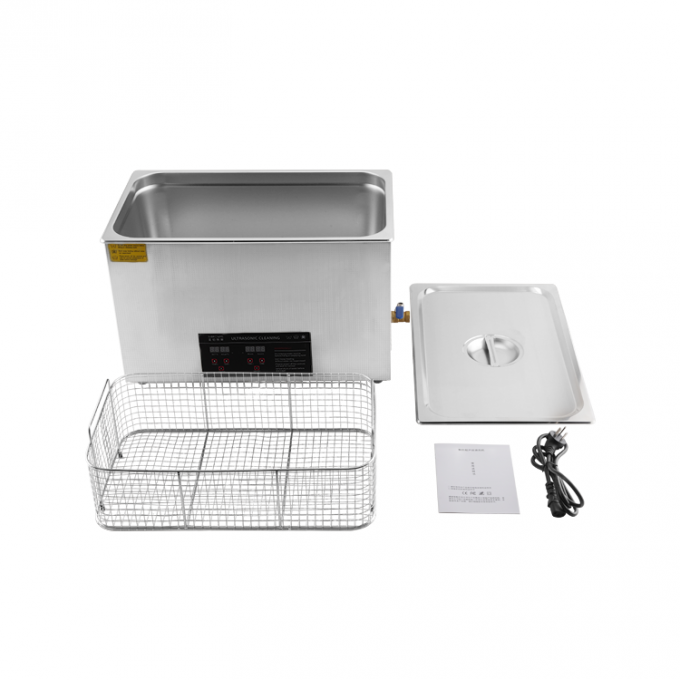 Limpieza de piezas de cocina comercial por ultrasonidos 40KHz automática para esterilización 0