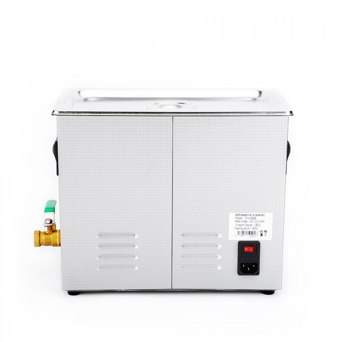 Potente lavadora de piezas ultrasónicas con temporizador digital caliente Capacidad del tanque 10L 4