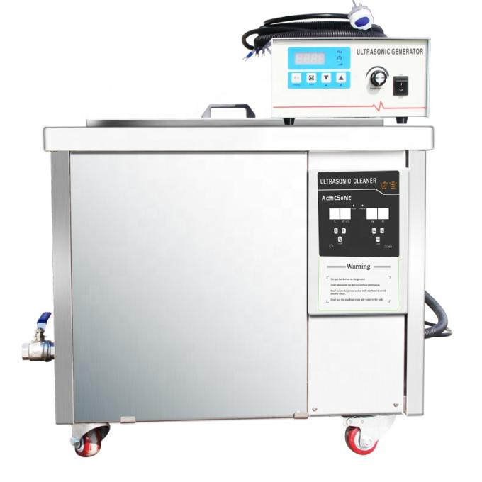 Baño de limpieza por ultrasonido industrial de 100L personalizado para limpieza de piezas metálicas 2