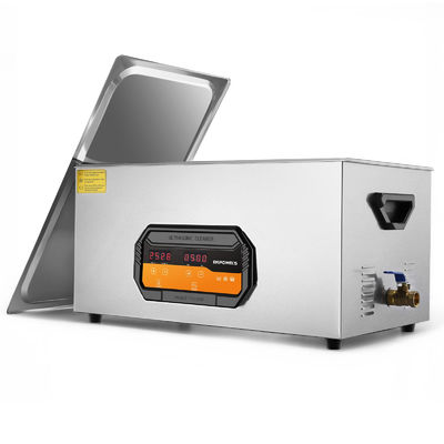 Máquina de limpieza por ultrasonido industrial de 22L de acero inoxidable de 480W