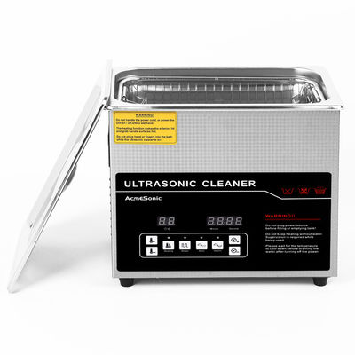 Potencia 60W limpiador ultrasónico con 4pcs Transductores 3L Volumen del tanque tecnología de doble frecuencia