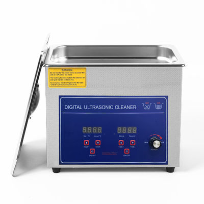 Limpiador industrial de ultrasonidos ajustable 3L Modelo 120w Potencia ultrasónica 40kHz Frecuencia 6L Capacidad