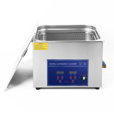 Máquina de limpieza por ultrasonidos de 360W 400W 40kHz 15L Industrial de energía ajustable
