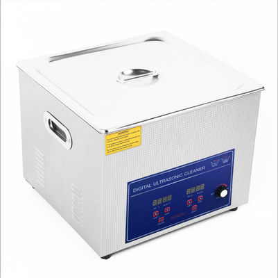 Potente limpiador de ultrasonidos de calefacción 15L Capacidad 360w Para la limpieza de piezas de precisión