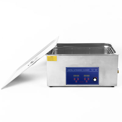22L Capacidad de limpieza ultrasónica 480w 40kHz Frecuencia con calefacción ajustable / temporizador