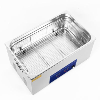22L 480w Frecuencia 40kHz 980W Limpiador ultrasónico ajustable de potencia con temporizador 0 ~ 30min