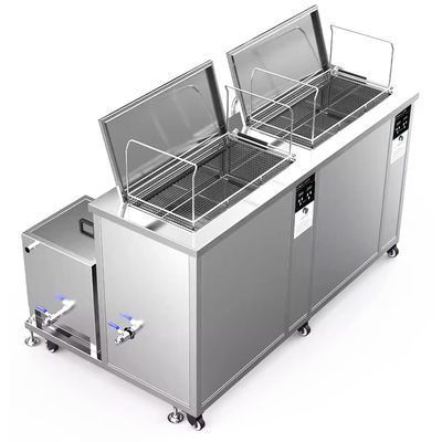 Limpieza de precisión Limpieza ultrasónica industrial con acero inoxidable SUS 304 para enjuagar y limpiar