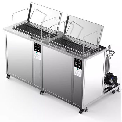 Limpieza de precisión Limpieza industrial por ultrasonidos Tanque de 360L de capacidad con 9000W de potencia de calefacción