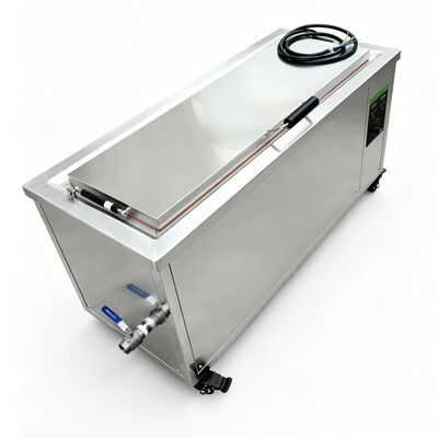 Custom 1200W Power Adjustable 90L Industrial Ultrasonic Cleaner with Digital Heating for Car Motor Parts