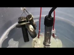 Limpiador de acero inoxidable sumergible con frecuencia de ultrasonido de 40 kHz para el óxido de pistola