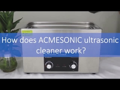 Potente limpiador ultrasónico de 22L para limpieza física 480W potencia ultrasónica 500W potencia de calefacción