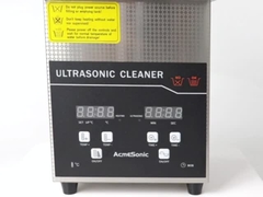 2L limpiador digital ultrasónico para limpiar dentadura dental riego oral partes retener anteojos