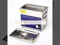 CE limpiador mecánico por ultrasonidos 120W 3.2L Tanque para descalcificación