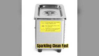 Potente limpiador ultrasónico de gafas de joyería de 800 ML